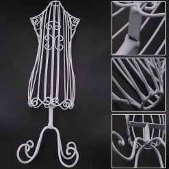 Unbranded Metal Pet Dog Clothes Display Stand Attractive Small Dog Clothes Hangers Mannequins Model Pet Shop -Pet Soin 557579740 max