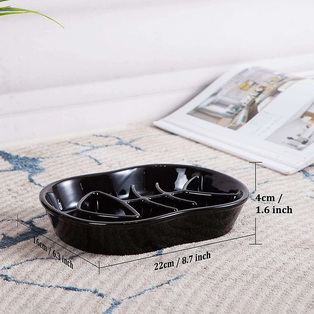 Giveuphesit Dog Slow Feeder Céramique Cat Dog Bowl Dog Dish Slow Feeding Food Bowls Pour Bulldog Puppy Medium Dogs Pet Diet 5 Giveuphesit Dog Slow Feeder Céramique Cat Dog Bowl Dog Dish Slow Feeding Food Bowls Pour Bulldog Puppy Medium Dogs Pet Diet – Image 5