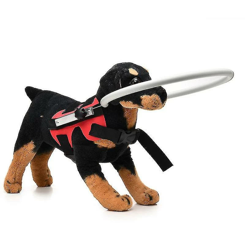 Sl Chang Halo Blind Dog Harness, Dogs Protective Vest Ring Réglable Face Head Protection Circle Pet Anti-collision Ring Pour Chiens Chats, Dispositif De Guidage F 1 Sl Chang Halo Blind Dog Harness, Dogs Protective Vest Ring Réglable Face Head Protection Circle Pet Anti-collision Ring Pour Chiens Chats, Dispositif De Guidage F