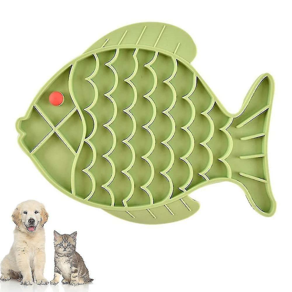 Unbranded Pet Slow Feeder Dog Lick Mat Alternative Amusante Aux Bols Pour Chiens à Alimentation Lente, Snuffle Mat Dog Bowls Fish- 1 Unbranded Pet Slow Feeder Dog Lick Mat Alternative Amusante Aux Bols Pour Chiens à Alimentation Lente, Snuffle Mat Dog Bowls Fish-