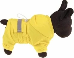 Unbranded Imperméable à Capuche Imperméable Réfléchissant Pet Cat Dog Imperméable Imperméable -Pet Soin 561696802 max