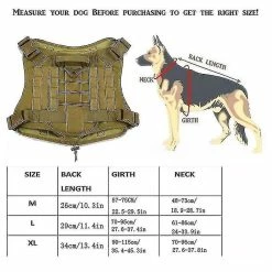 Unbranded Harnais Tactique Pour Chien 1000d Nylon Poignée Dressage Réglable Imperméable à L’eau Extérieur Pet Dog Harness Sangle De Poitrine 9 Unbranded Harnais Tactique Pour Chien 1000d Nylon Poignée Dressage Réglable Imperméable à L’eau Extérieur Pet Dog Harness Sangle De Poitrine -Pet Soin 563597285 max