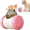 Unbranded Cat Dog Treat Food Toy, Dog Training Ball Pour Petits Chiens De Taille Moyenne Treat Food Dispenser Toy (rose)