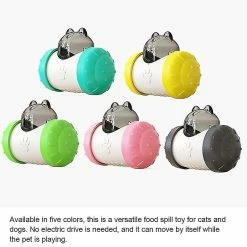 Unbranded Cat Dog Treat Food Toy, Dog Training Ball Pour Petits Chiens De Taille Moyenne Treat Food Dispenser Toy (rose) -Pet Soin 563606278 max