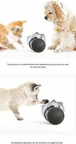 Unbranded Cat Dog Treat Food Toy, Dog Training Ball Pour Petits Chiens De Taille Moyenne Treat Food Dispenser Toy (rose) -Pet Soin 563606390 max