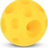 Unbranded Interactive Dog Toy Ball Treats Distributeur Caoutchouc Dog Ball Chew Toy L Jaune