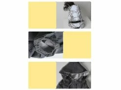 Unbranded Seeunique Dog Imperméables Pour Chiens Avec Bande Réfléchissante à Capuche, Veste De Poncho De Pluie -Pet Soin 563771339 max