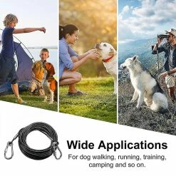 Unbranded Pet Heavy Duty Reflective Dog Leash Lead Runner Pour Chiens -Pet Soin 567451028 max