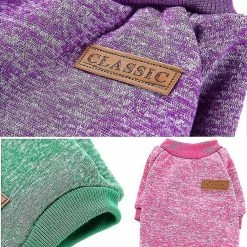 Unbranded Tflycq Dog Sweaters For Dogs, Warm Soft Pet Clothes For Puppy, Medium Large Cat, Dog Shirt Vest Coat For Winter Christmas -Pet Soin 568796561 max