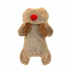 Unbranded Tflycq Christmas Deer Small Dog Clothes Teddy Warm Coat Pet Winter Custume (brown, Size 2xl) -Pet Soin 568797008 max