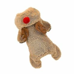 Unbranded Tflycq Christmas Deer Small Dog Clothes Teddy Warm Coat Pet Winter Custume (brown, Size 2xl) -Pet Soin 568797023 max