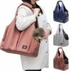 Duqi Sac De Transport De Chien Pour Animal De Compagnie Portable Ultralight Soft Breathable Dog Transport Handbag Pour Petits Chiens Outdoor Dogs Travel Supplies