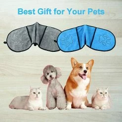 Giveuphesit Ultra Doux Microfibre Dog Towel Pet Dog Bath Serviette Avec Poches à Main Durable Lavable Super Absorbant Serviette à Séchage Rapide Pour Chats Chiens 7 Giveuphesit Ultra Doux Microfibre Dog Towel Pet Dog Bath Serviette Avec Poches à Main Durable Lavable Super Absorbant Serviette à Séchage Rapide Pour Chats Chiens -Pet Soin 569773474 max