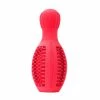 Unbranded Dog Chew Toys Bowling Bottle Shape Rubber Leak Food Toy Pour Le Nettoyage Des Dents