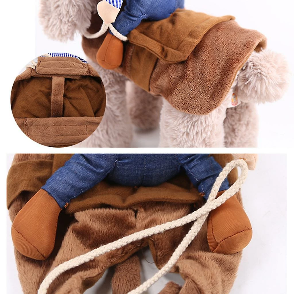 Unbranded Cowboy Rider Dog Costume Pour Petits à Grands Chiens Et Chats Vêtements Avec Pour Poupée Et 3 Unbranded Cowboy Rider Dog Costume Pour Petits à Grands Chiens Et Chats Vêtements Avec Pour Poupée Et – Image 3