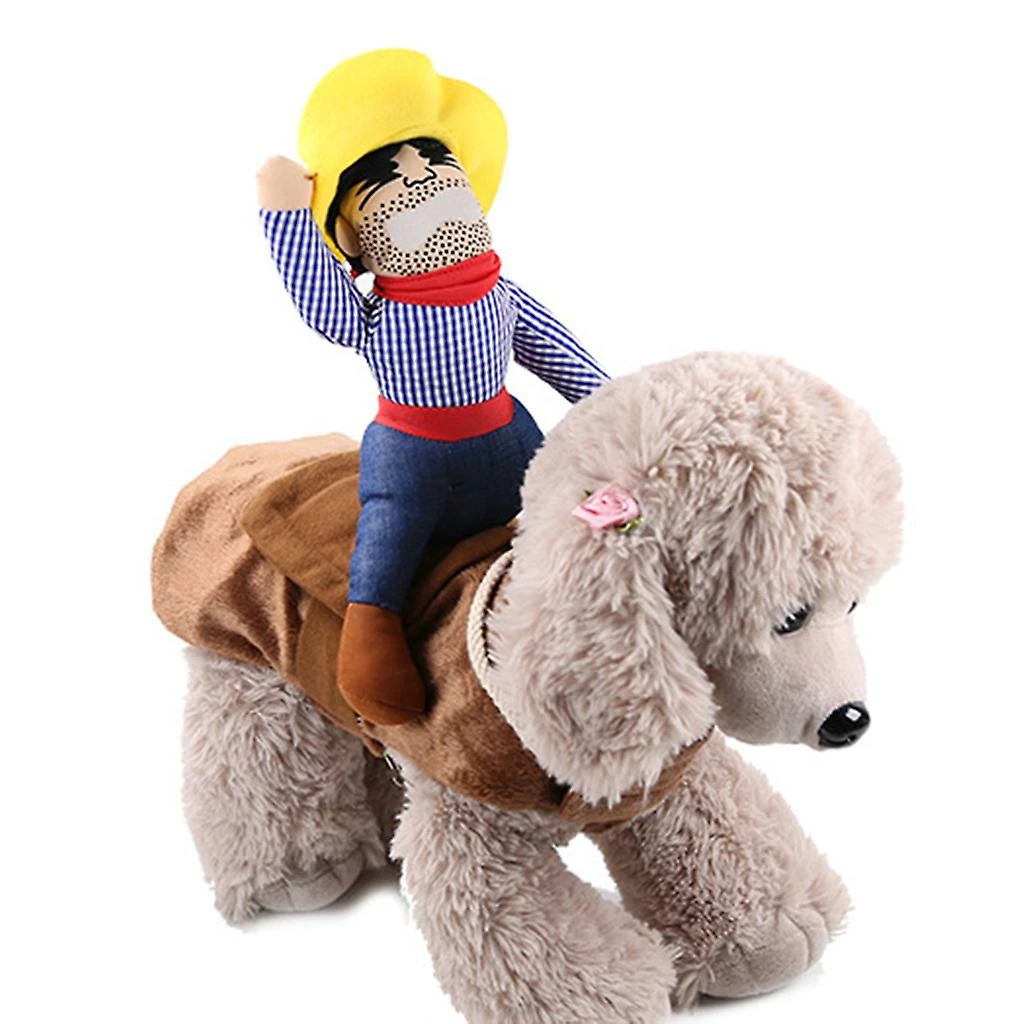 Unbranded Cowboy Rider Dog Costume Pour Petits à Grands Chiens Et Chats Vêtements Avec Pour Poupée Et 5 Unbranded Cowboy Rider Dog Costume Pour Petits à Grands Chiens Et Chats Vêtements Avec Pour Poupée Et – Image 5
