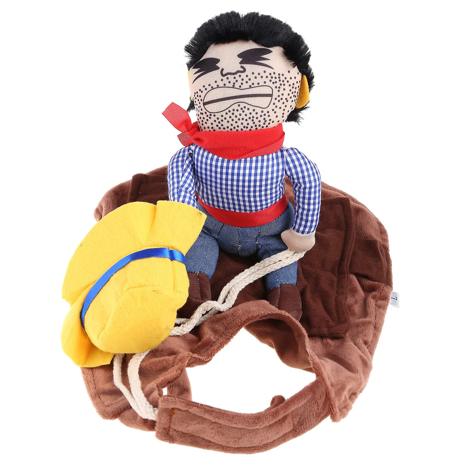 Unbranded Dog Holiday Costume Cowboy Vêtements Drôle D’animal Cosplay Vêtements Dog Riders Design 1 Unbranded Dog Holiday Costume Cowboy Vêtements Drôle D’animal Cosplay Vêtements Dog Riders Design