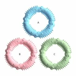 Unbranded Molar Jouet Interactif Dog Donut Toy Pour Indoor Dog Tpr Dog Donut Toy -Pet Soin 572190387 max