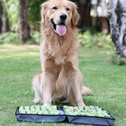 Unbranded Dog Snuffle Peluche Toy Dispensing Lawn For Dogs Interactive Stuffed Chew Toy -Pet Soin 572190741 max