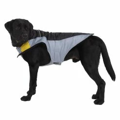 AFFINEST Vêtements Pour Animaux De Compagnie Vêtements Réfléchissants Big Dog Vestes D’hiver Noir