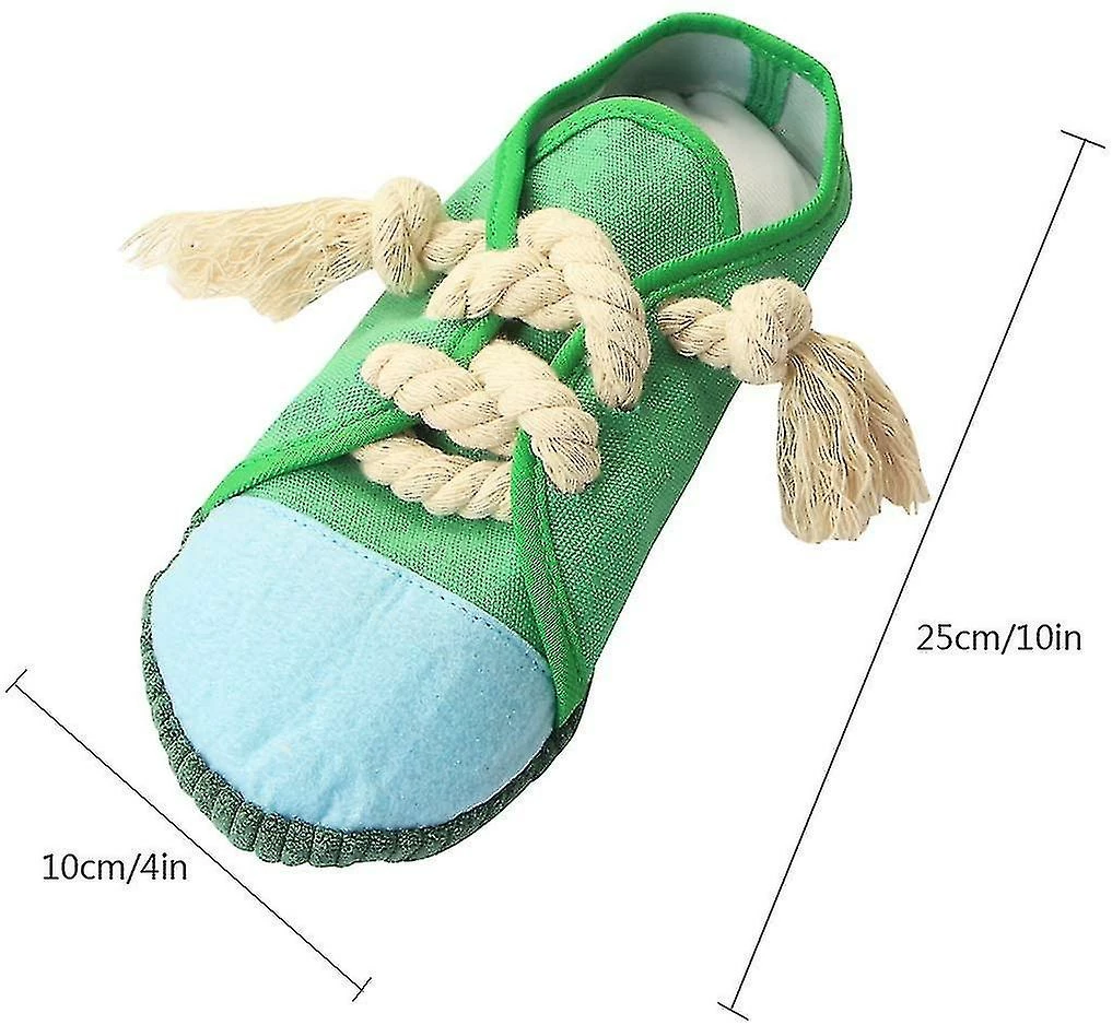 Qeen Chaussure De Jouet Pour Chien, Jouets à Mâcher Pour Chien Durable Safe Squeaky Dog Playing Toy Funny Shoe Toy Interactive Dog Shoe 4 Qeen Chaussure De Jouet Pour Chien, Jouets à Mâcher Pour Chien Durable Safe Squeaky Dog Playing Toy Funny Shoe Toy Interactive Dog Shoe – Image 4