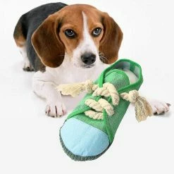 Qeen Chaussure De Jouet Pour Chien, Jouets à Mâcher Pour Chien Durable Safe Squeaky Dog Playing Toy Funny Shoe Toy Interactive Dog Shoe 9 Qeen Chaussure De Jouet Pour Chien, Jouets à Mâcher Pour Chien Durable Safe Squeaky Dog Playing Toy Funny Shoe Toy Interactive Dog Shoe -Pet Soin 572865393 max