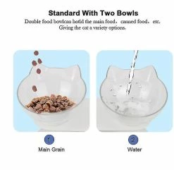 Unbranded Bol De Nourriture Antidérapant Avec Stand Cat Dog Water Bowl 6 Unbranded Bol De Nourriture Antidérapant Avec Stand Cat Dog Water Bowl -Pet Soin 573752510 max