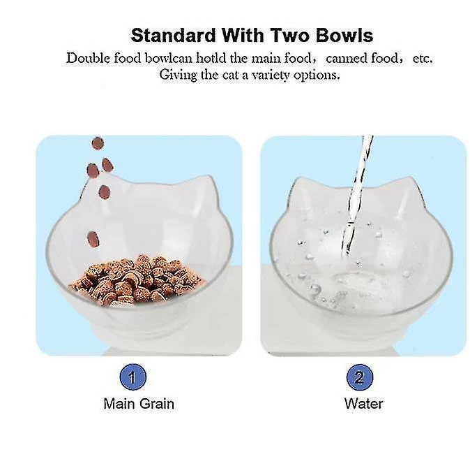 Unbranded Bol De Nourriture Antidérapant Avec Stand Cat Dog Water Bowl 3 Unbranded Bol De Nourriture Antidérapant Avec Stand Cat Dog Water Bowl – Image 3