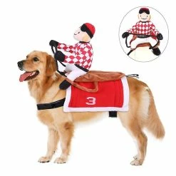 Unbranded Pet Race Horse Halloween Party Dog Costume Drôle D’animal De Compagnie Cosplay -Pet Soin 573779164 max