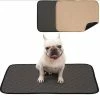 Yaqinuo Pet Changing Pads Épaississant Absorbant Et Désodorisant Dog Pet Pads Soft Washingable Diapers Gris 1pc