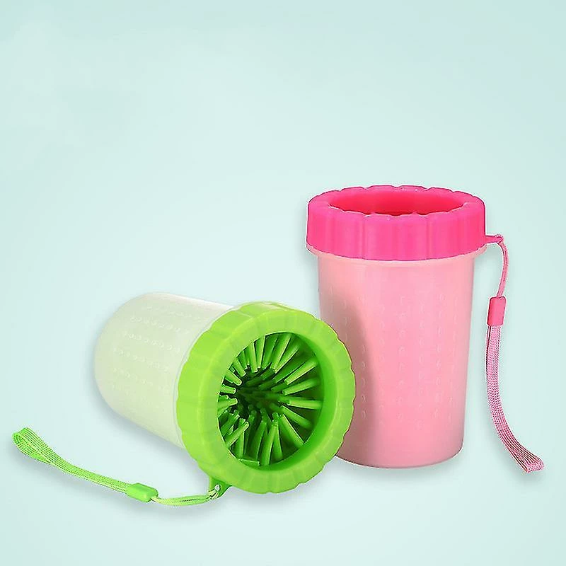 Yaqinuo Silicone Pet Cleaning Brush Cup Portable Dog Paw Cleaner Dog Foot Washersgreen 2 Yaqinuo Silicone Pet Cleaning Brush Cup Portable Dog Paw Cleaner Dog Foot Washersgreen – Image 2