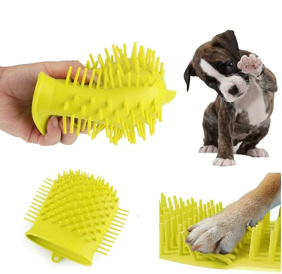 Yaqinuo Protable Dog Paw Cleaner Pet Paw Cleaner Pour Chiens Chats Massage Groomingblue 5 Yaqinuo Protable Dog Paw Cleaner Pet Paw Cleaner Pour Chiens Chats Massage Groomingblue – Image 5