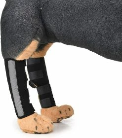 Yaqinuo 2 Pack Confortables Dog Legs Braces Canine Rear Hock Joint Support, Noir -Pet Soin 581353898 max