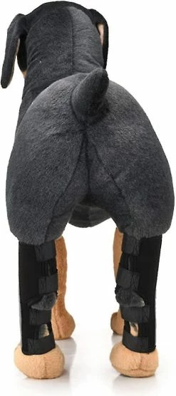 Yaqinuo 2 Pack Confortables Dog Legs Braces Canine Rear Hock Joint Support, Noir -Pet Soin 581353953 max