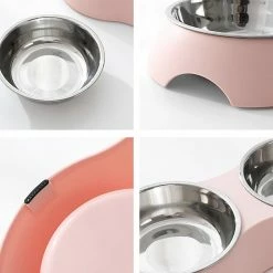 Baodan Bol Pour Chien Double Dog Cat Bowl En Acier Inoxydable Bols D’eau Et De Nourriture Surélevés, Ensemble De Bols D’alimentation Pour Animaux De Compagnie 8 Baodan Bol Pour Chien Double Dog Cat Bowl En Acier Inoxydable Bols D’eau Et De Nourriture Surélevés, Ensemble De Bols D’alimentation Pour Animaux De Compagnie -Pet Soin 587611068 max