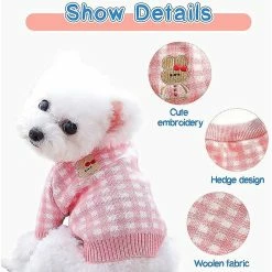 Dog Apparel Pull Pour Animaux De Compagnie, Healwe Dog Cat Pull Chaud, Healwe Warm Winter Dog Et Vêtements Pour Chats -Pet Soin 587629404 max