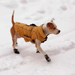 Unbranded Tflycqdog Boots Waterproof For Dog With Reflective Velcro Rugged Anti-slip Sole And Skid-proof Outdoor Paw Wear For Medium To Large Dogs -Pet Soin 588493265 max