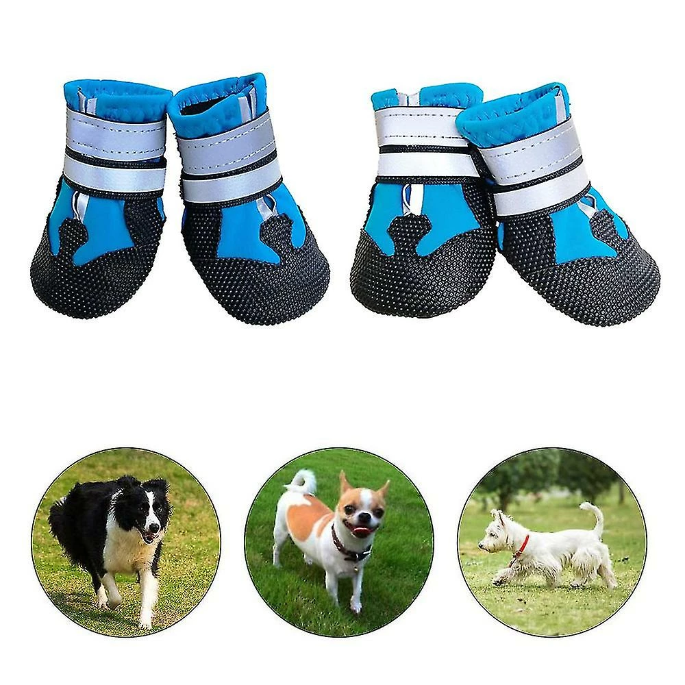 Unbranded Tflycqdog Boots For Dogs Non-slip, Waterproof Dog Booties For Outdoor, Dog Shoes For Medium To Large Dogs With Rugged Sole 2 Unbranded Tflycqdog Boots For Dogs Non-slip, Waterproof Dog Booties For Outdoor, Dog Shoes For Medium To Large Dogs With Rugged Sole – Image 2