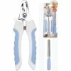Pet Nail Tools Cat Dog Nail Clipper, Healwe Dog Claw Clipper, Healwe Avec Verrou De Sécurité Et Ongles