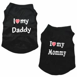 Giveuphesit Chemises Pour Chiens, T-shirt Pour Chiens, Chemises Pour Animaux De Compagnie Puppy Dog Vest T-shirt Pet Clothing Vêtements Pour Animaux De Compagnie Femelle Mâle Small Dog-2pcs