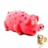 Unbranded Latex Polka Dot Globlet Pig Dog Toy, Couleurs Assorties