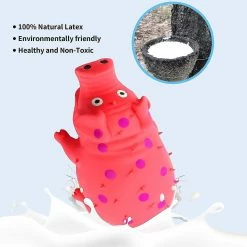 Unbranded Latex Polka Dot Globlet Pig Dog Toy, Couleurs Assorties -Pet Soin 595182779 max