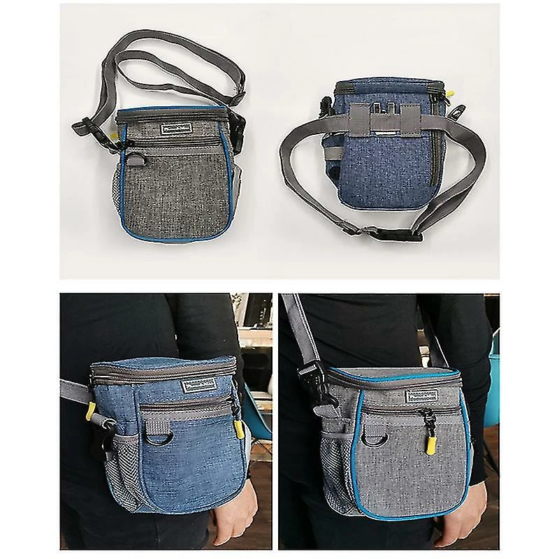 Hua Hui Ldlc Qs-095 Promenade En Plein Air Grande Capacité Dog Treat Pouch Imperméable Pet Training Waist Bag - Blanc / Vert Noirâtre 5 Hua Hui Ldlc Qs-095 Promenade En Plein Air Grande Capacité Dog Treat Pouch Imperméable Pet Training Waist Bag - Blanc / Vert Noirâtre – Image 5