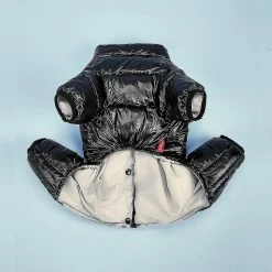 Hua Hui Tg-cl06 Solid Color Pet Dog Coat Imperméable Winter Puppy Outwear Costumes - Noir/taille 14 6 Hua Hui Tg-cl06 Solid Color Pet Dog Coat Imperméable Winter Puppy Outwear Costumes - Noir/taille 14 -Pet Soin 595569614 max