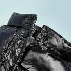 Hua Hui Tg-cl06 Solid Color Pet Dog Coat Imperméable Winter Puppy Outwear Costumes - Noir/taille 14 8 Hua Hui Tg-cl06 Solid Color Pet Dog Coat Imperméable Winter Puppy Outwear Costumes - Noir/taille 14 -Pet Soin 595569841 max