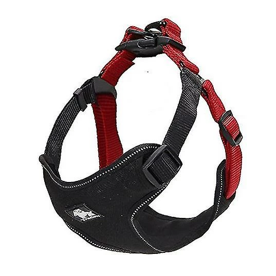 Hua Hui Turelove Best Front Range Dog Harness 3m Gilet Réfléchissant Pour Animaux De Compagnie - Taille: S, Noir / Rouge 2 Hua Hui Turelove Best Front Range Dog Harness 3m Gilet Réfléchissant Pour Animaux De Compagnie - Taille: S, Noir / Rouge – Image 2
