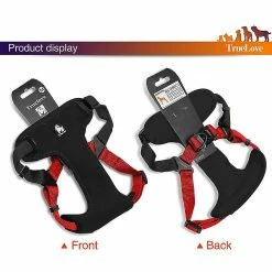Hua Hui Turelove Best Front Range Dog Harness 3m Gilet Réfléchissant Pour Animaux De Compagnie - Taille: S, Noir / Rouge 7 Hua Hui Turelove Best Front Range Dog Harness 3m Gilet Réfléchissant Pour Animaux De Compagnie - Taille: S, Noir / Rouge -Pet Soin 595570815 max