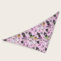 Unbrand Halloween Dog Bandanas Pet Bib Bandanas Citrouille Pet Scarf Washable Dog Bib Costume [taille: L] - Sorcière / Citrouille -Pet Soin 595574414 max