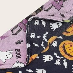 Unbrand Halloween Dog Bandanas Pet Bib Bandanas Citrouille Pet Scarf Washable Dog Bib Costume [taille: L] - Sorcière / Citrouille -Pet Soin 595574468 max