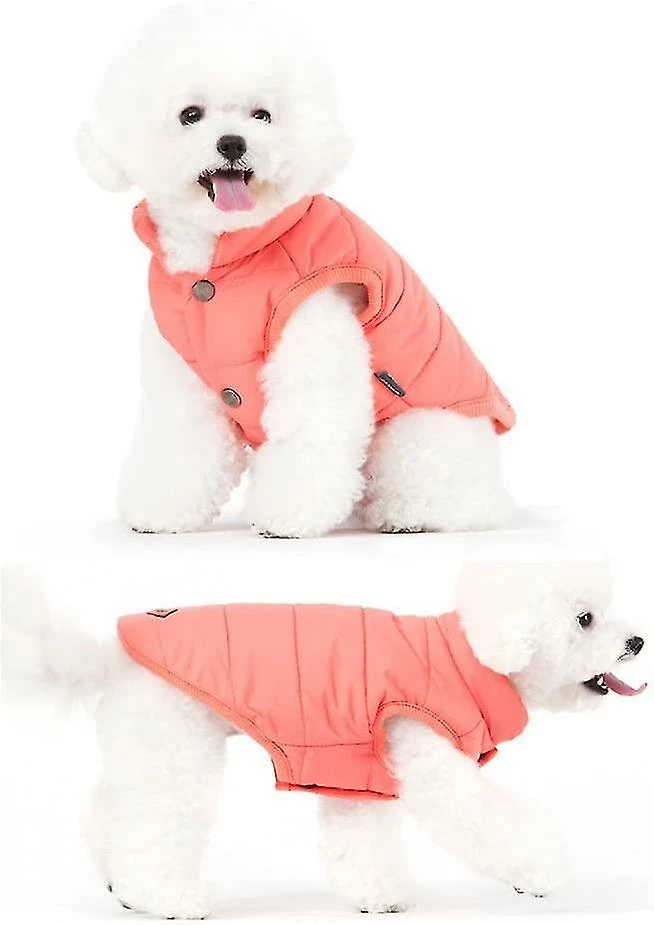Unbranded Rose Taille S Dog Manteau D’hiver Set Dog Warm Jacket Cape Doublée D’hiver Français Bulldog Karin Dog Costume Vest 3 Unbranded Rose Taille S Dog Manteau D’hiver Set Dog Warm Jacket Cape Doublée D’hiver Français Bulldog Karin Dog Costume Vest – Image 3